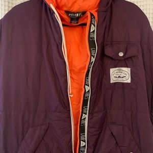 Poler M napsack in purple.